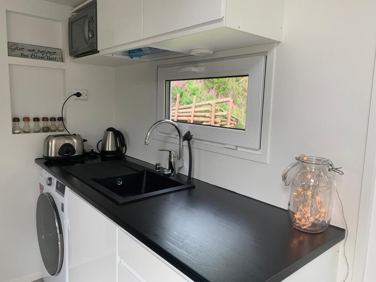 Vila Luxus Tiny House Saagala Tornio Exteriér fotografie