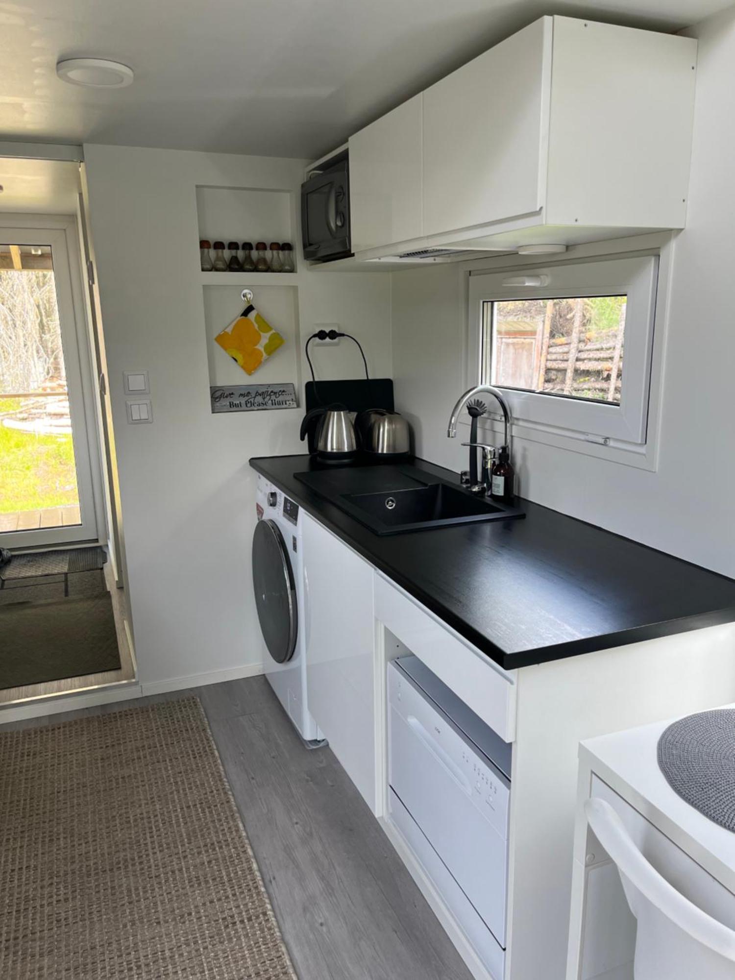 Vila Luxus Tiny House Saagala Tornio Exteriér fotografie