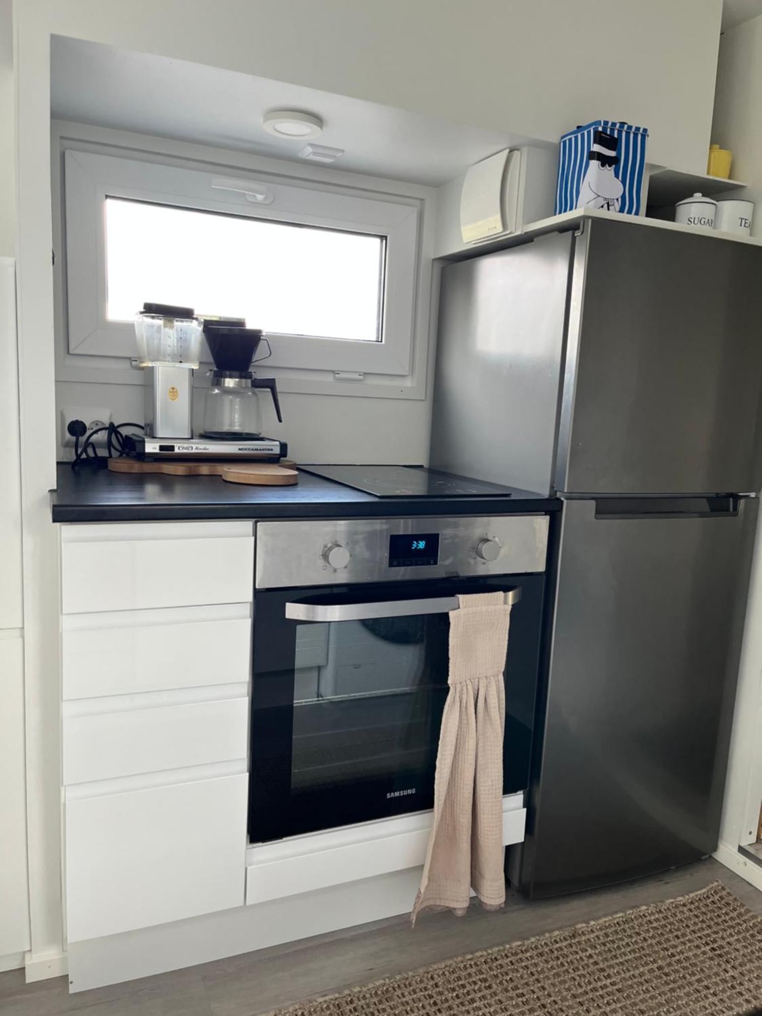 Vila Luxus Tiny House Saagala Tornio Exteriér fotografie