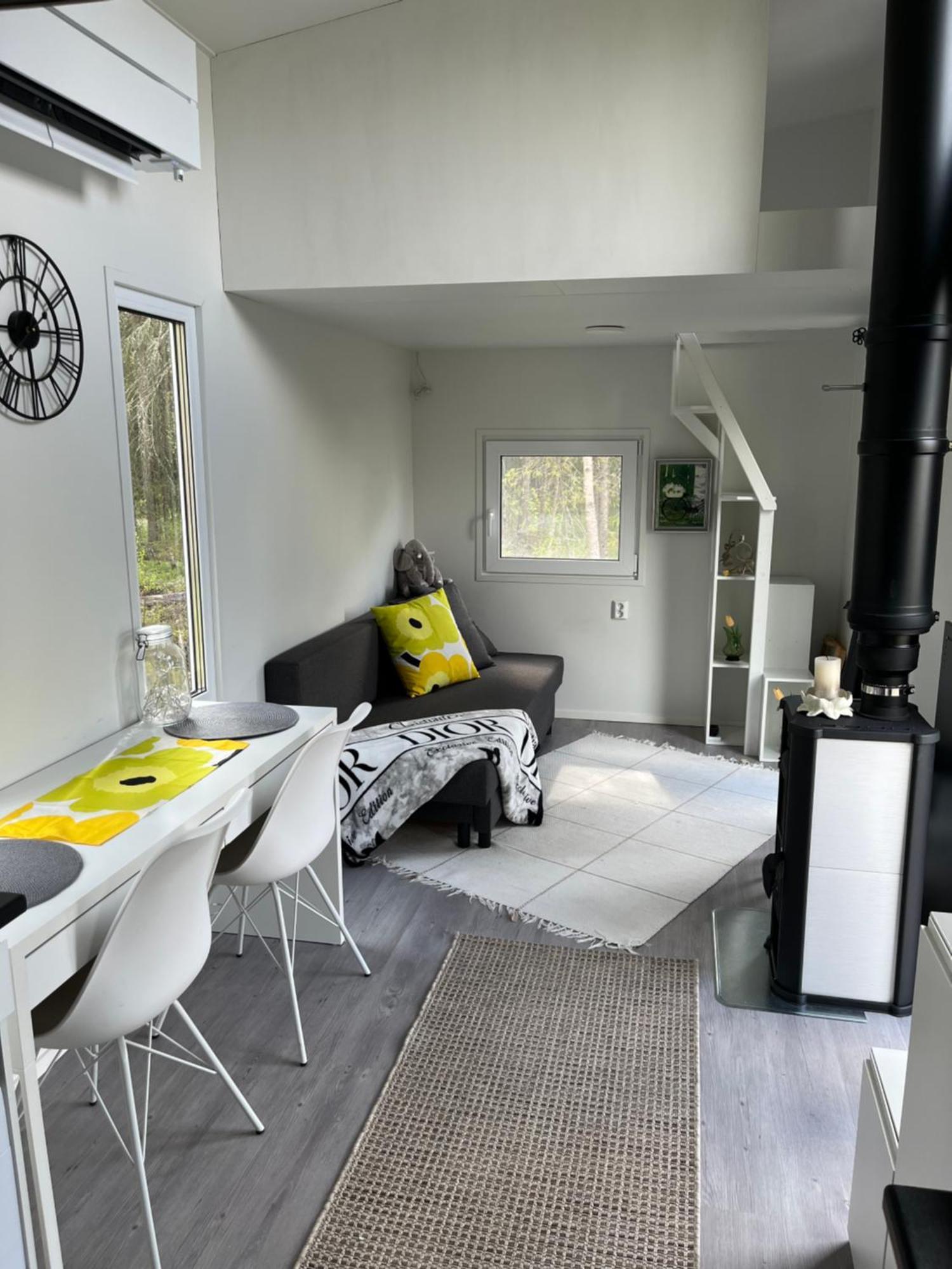 Vila Luxus Tiny House Saagala Tornio Exteriér fotografie