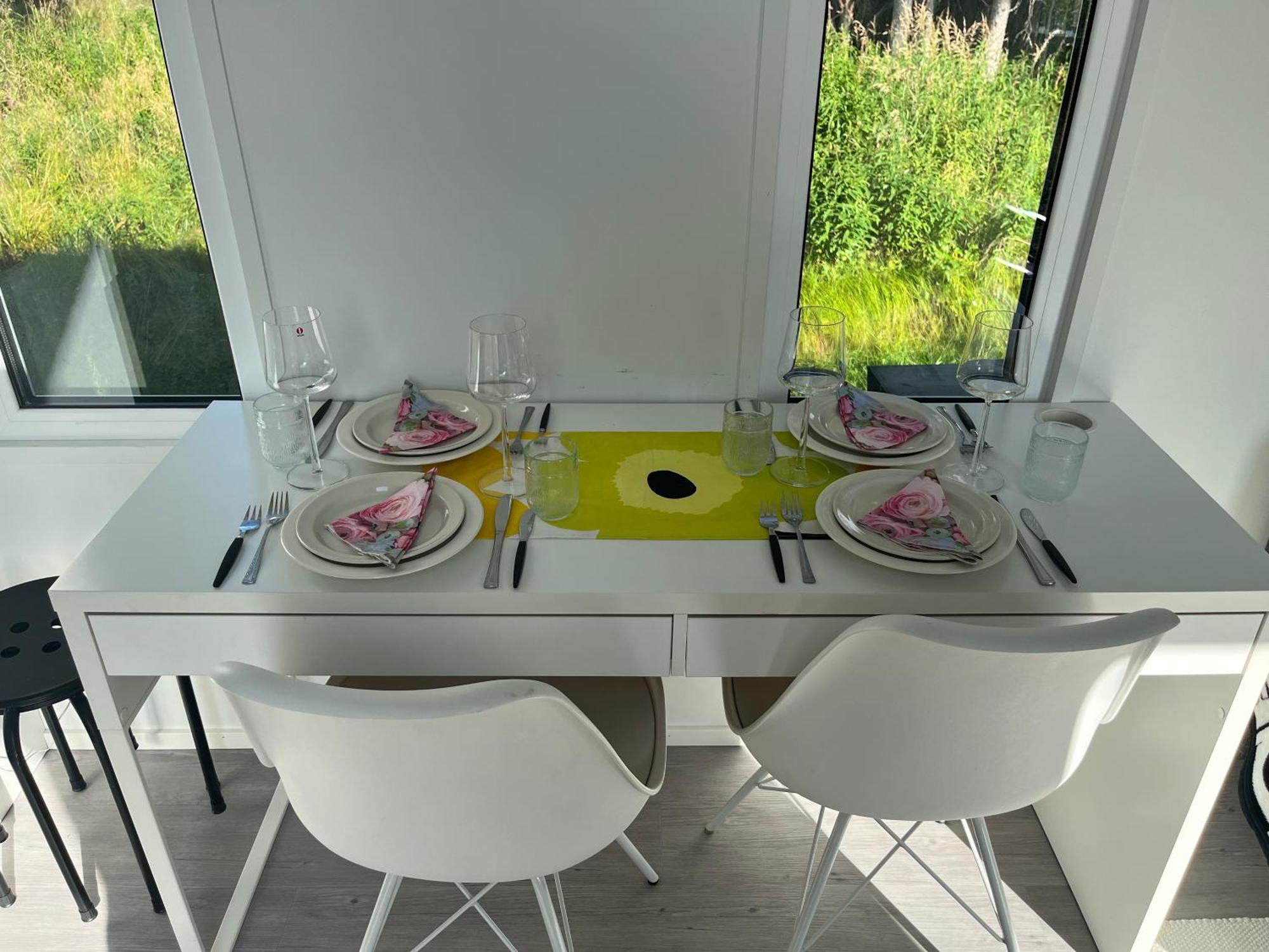 Vila Luxus Tiny House Saagala Tornio Exteriér fotografie
