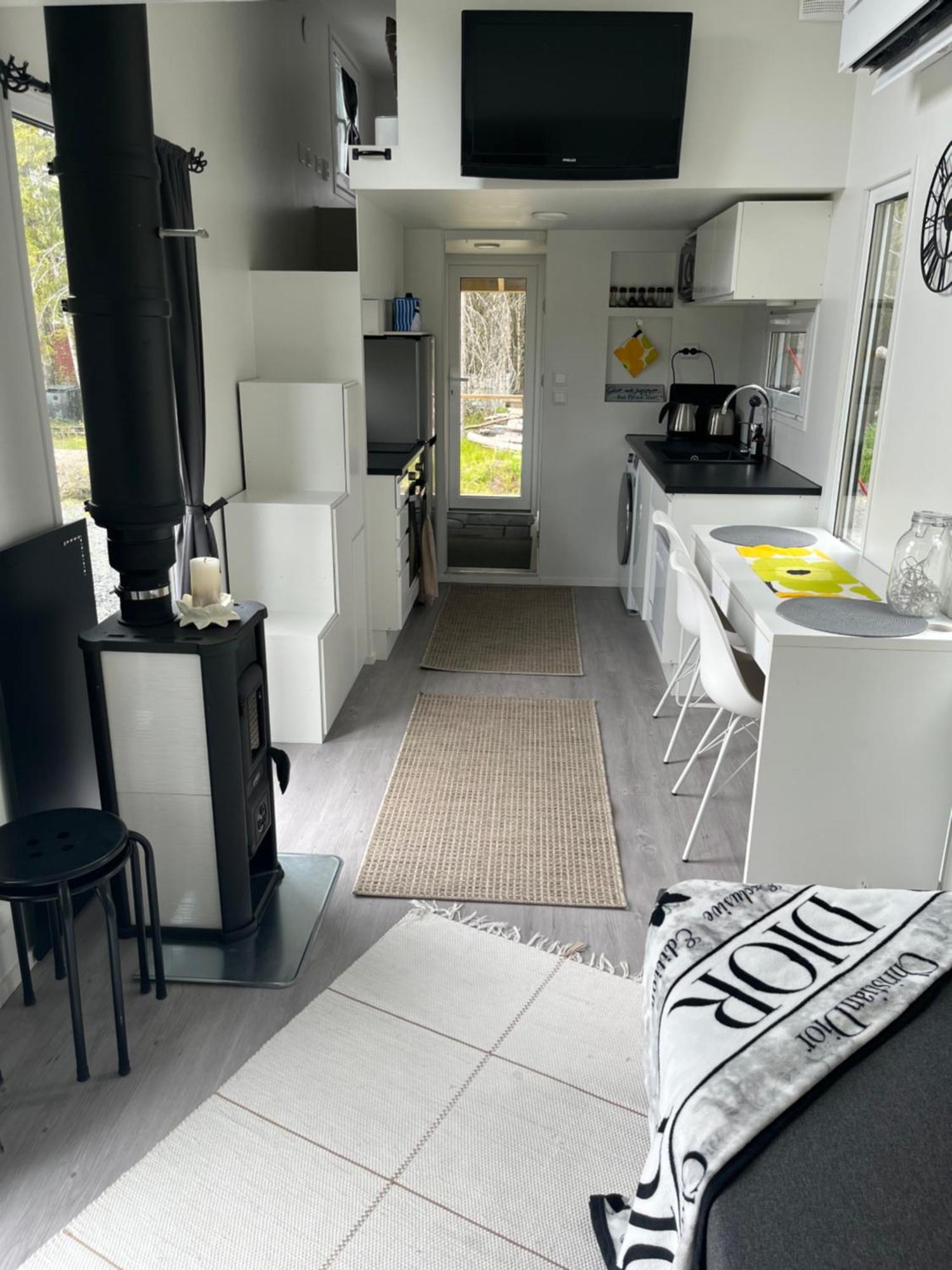 Vila Luxus Tiny House Saagala Tornio Exteriér fotografie